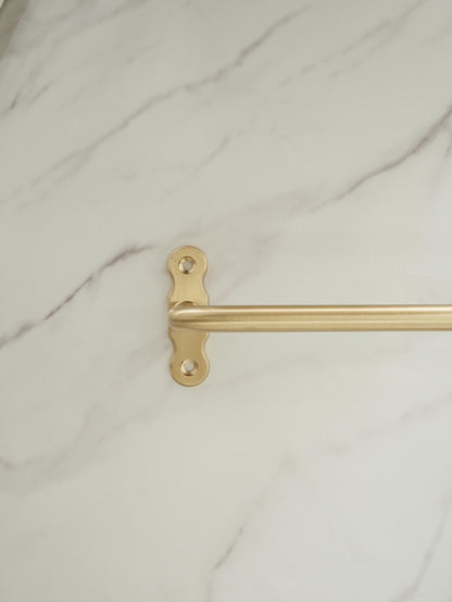 Solid Brass Kitchen S Hook Rail