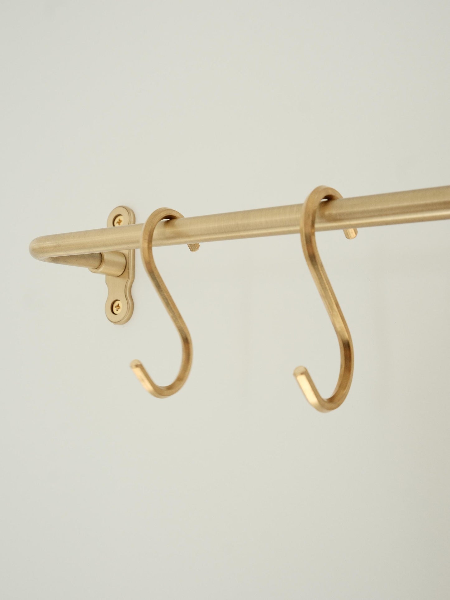 Solid Brass Kitchen S Hook Rail