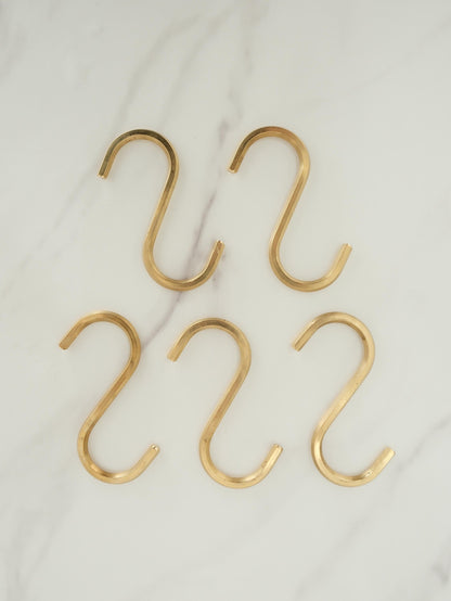 Solid Brass Kitchen S Hook Rail